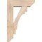 Ekena Millwork Merced Slat Smooth Bracket w/ Offset Brace, Douglas Fir, 7 1/2"W x 24"D x 36"H BKT0806X24X36MRC06SDF - alternate 4